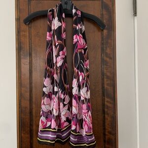 Salvatore Ferragamo Silk Chiffon Oblong Scarf